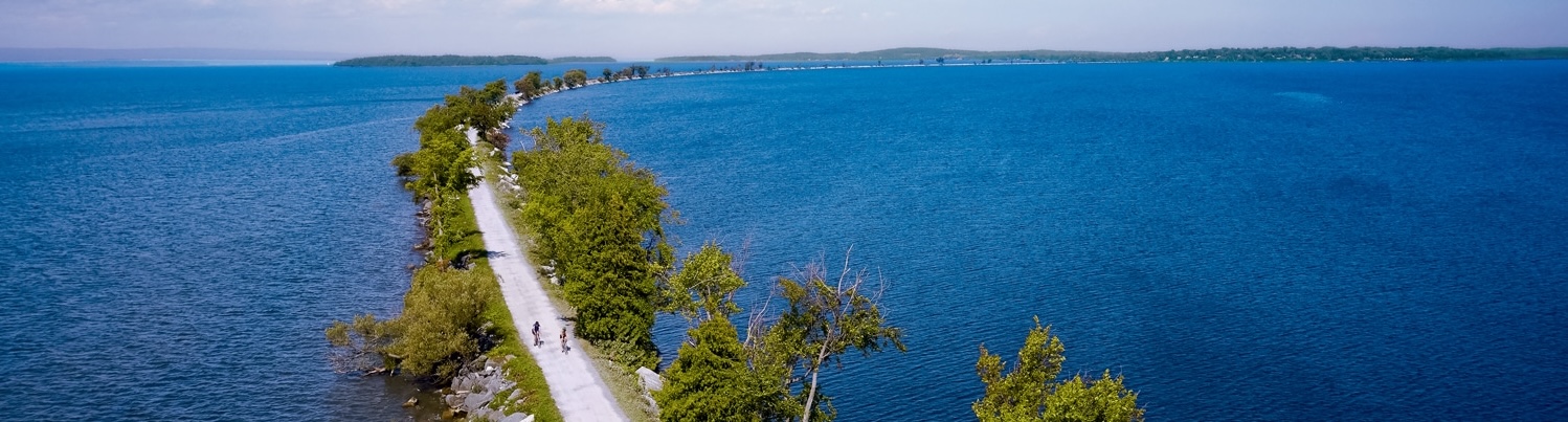 Burlington bike path
